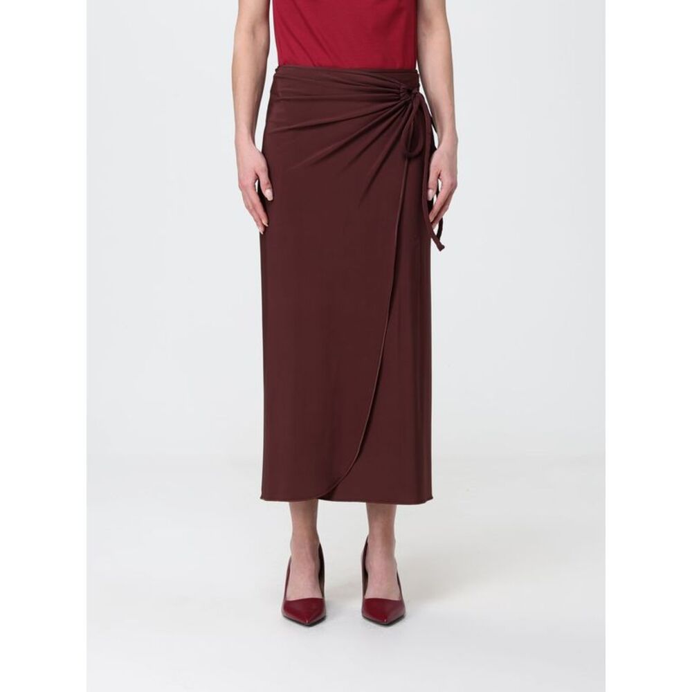 Max Mara Women Viscose Wrap Skirt Max Mara